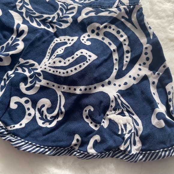 Abercrombie & Fitch Printed Peplum Top - Picture 3 of 5